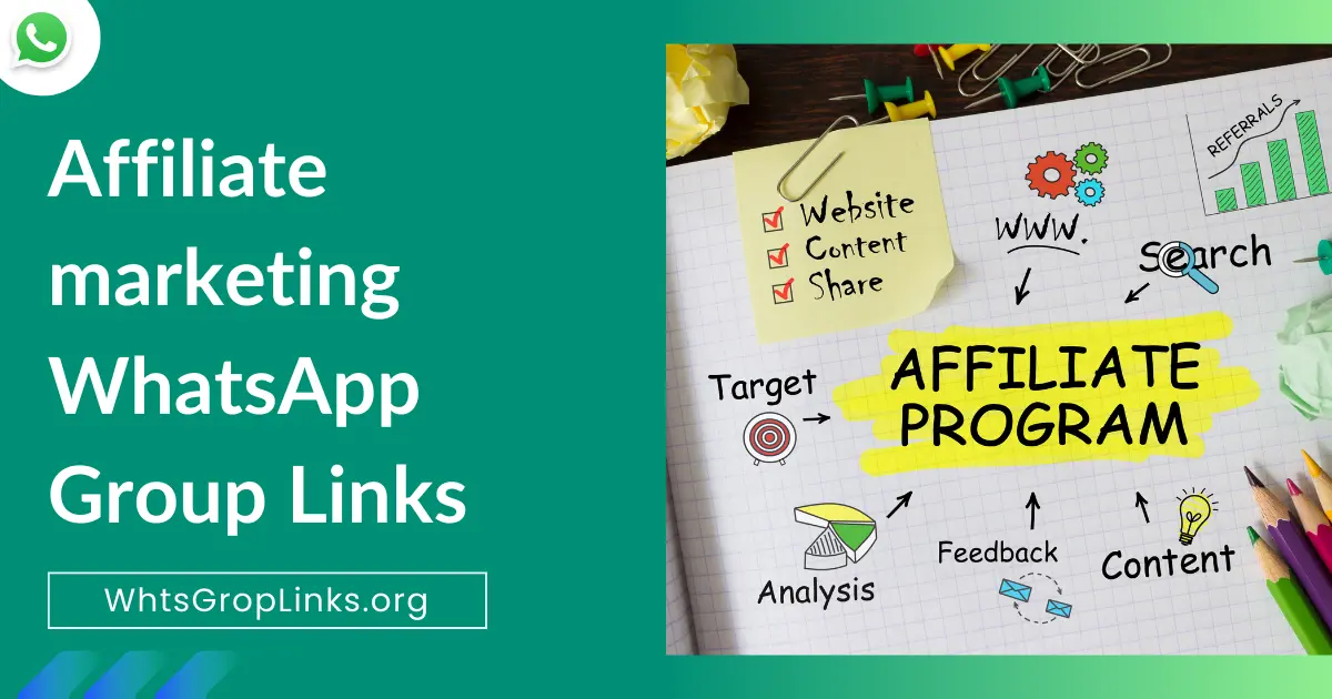 Affiliate marketing WhatsApp Group Links