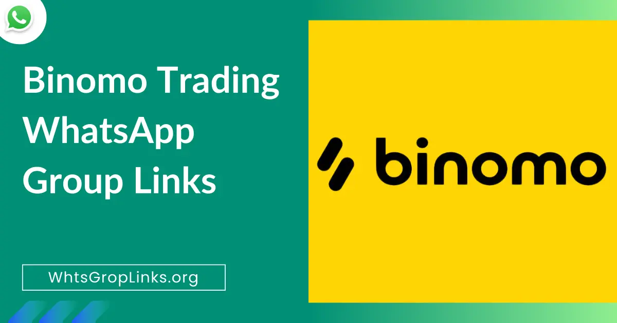 Binomo Trading WhatsApp Group Links