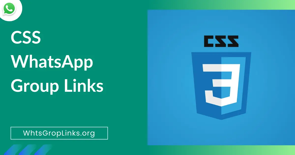 CSS WhatsApp Group Links