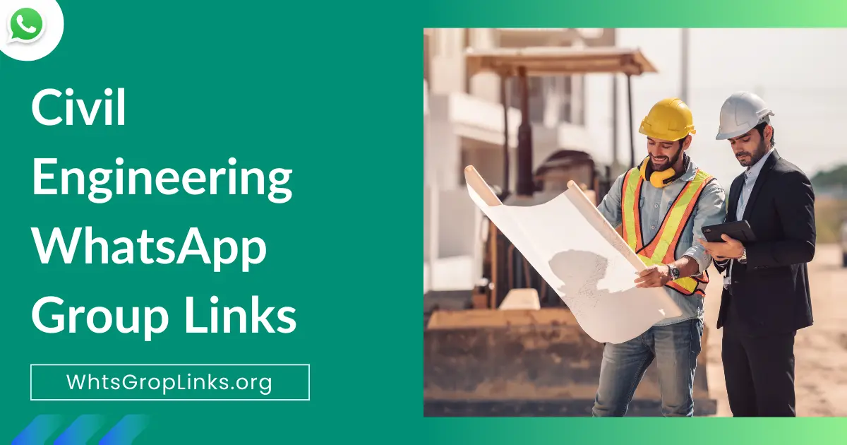 Civil Engineering WhatsApp Group Links