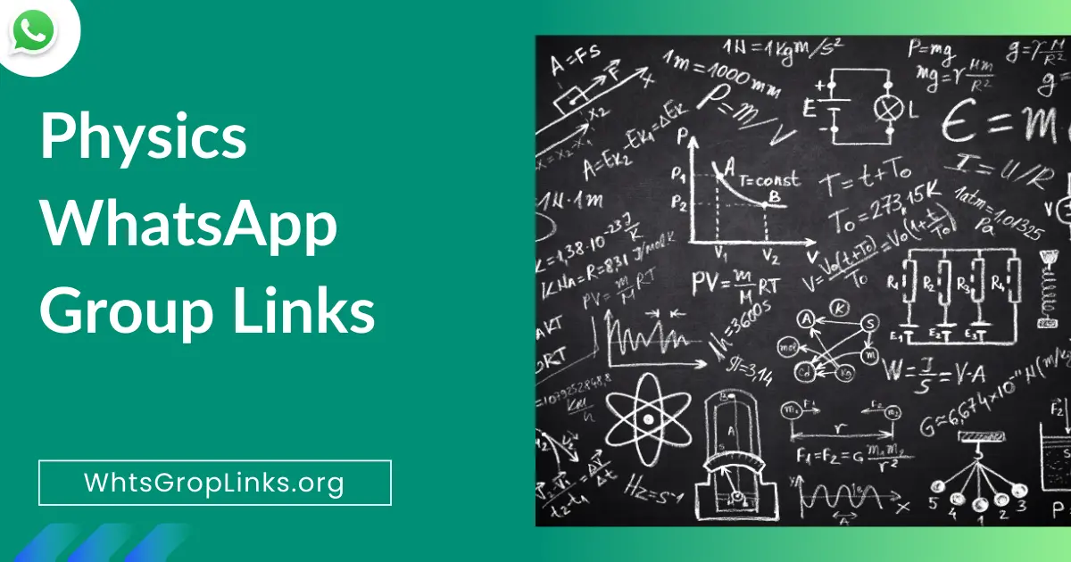 Physics WhatsApp Group Links