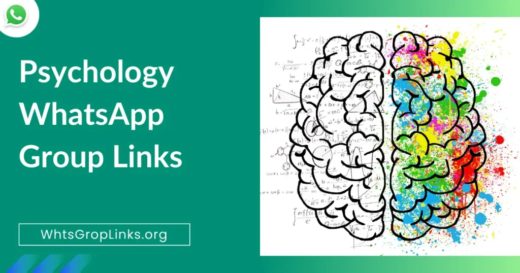 Psychology WhatsApp Group Links