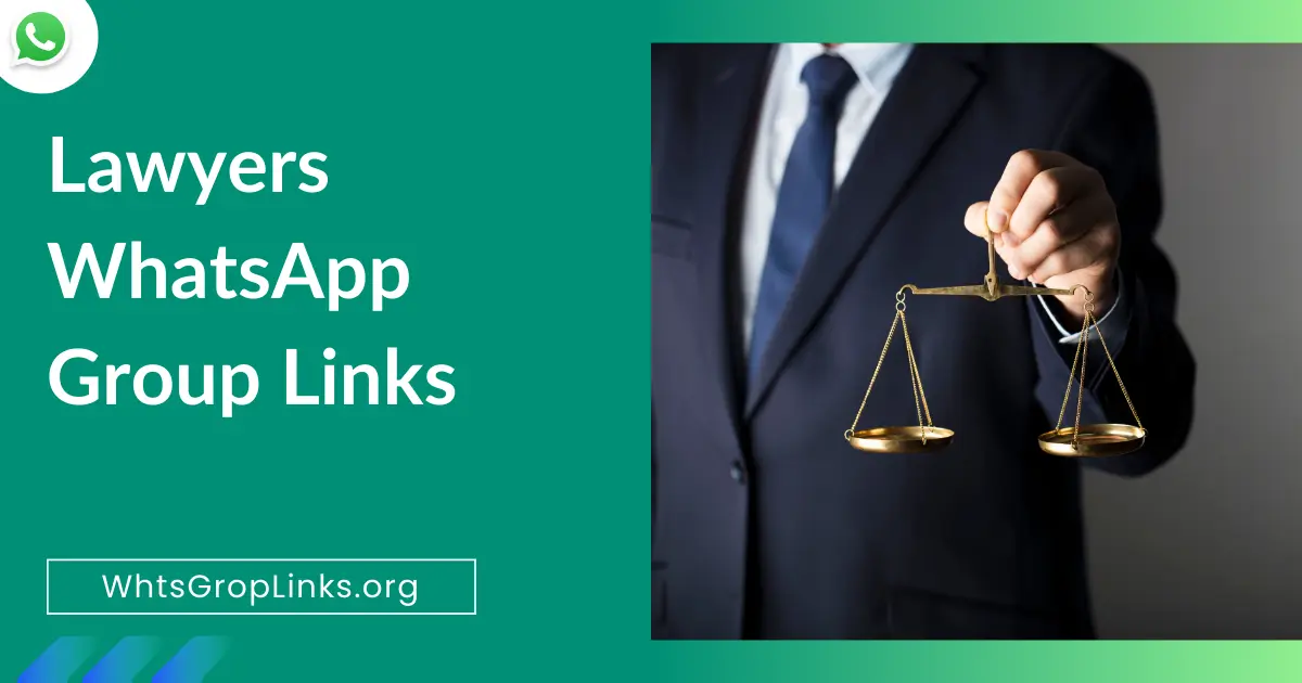 Lawyers WhatsApp Group Links