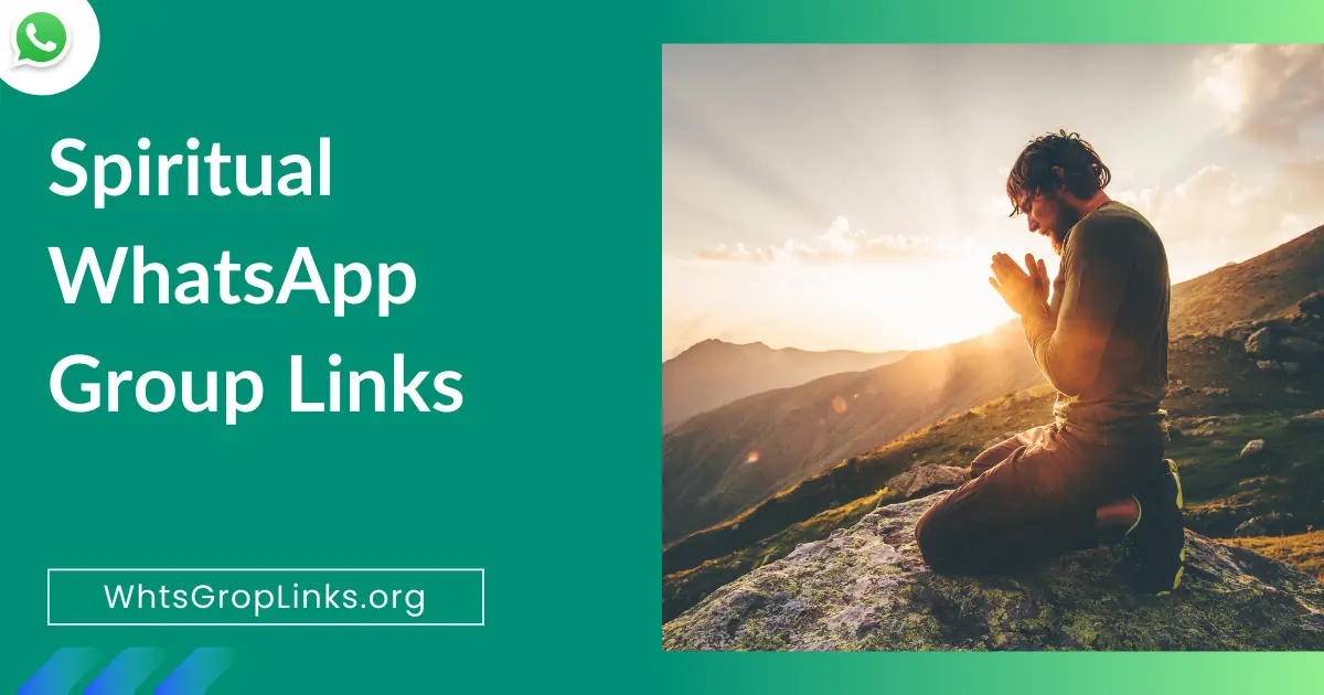 Spiritual WhatsApp Group Links